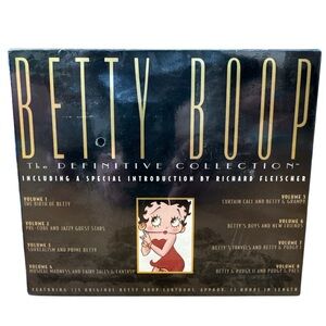 Betty Boop - The Definitive Collection: Box Set (VHS, 1996, 8-Tape Set) SEALED